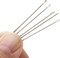 John James Saddlers Harness Needles, Size 18 1/0, 57.5mm in Length and 1.09mm in Diameter, Pack of 25, Large, Rounded Point, Use for All Hand Stitched Leather Craft Work and Harness/Saddle Repairs